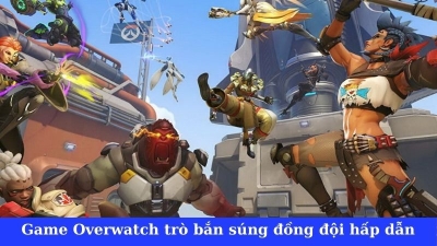 Overwatch - Siêu phẩm bắn súng đồng đội tốc độ nhanh